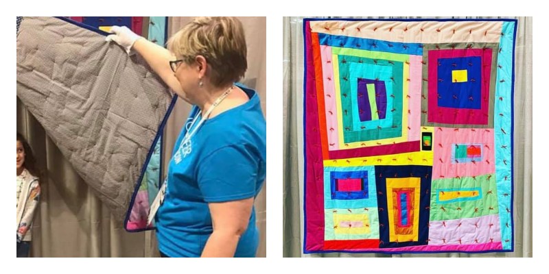 QuiltCon 2019 Jane volunteering